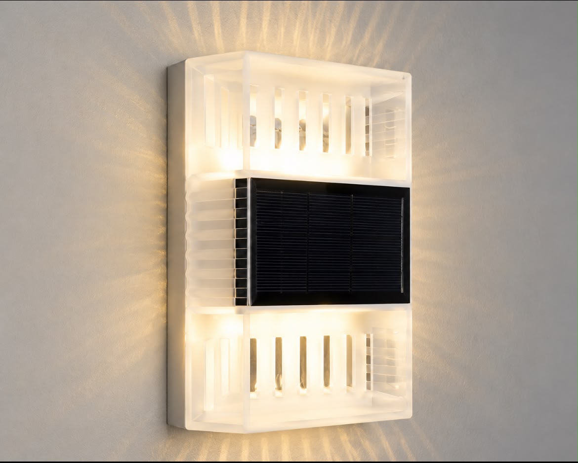 Solar Wandlamp Ice Cube