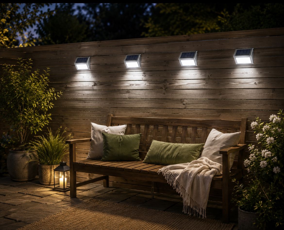 Solar Wandlamp Compact
